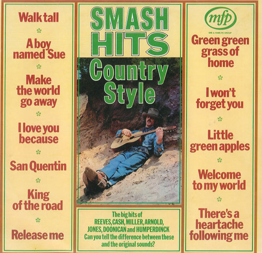 Unknown Artist - Smash Hits - Country Style - Used Vinyl Record