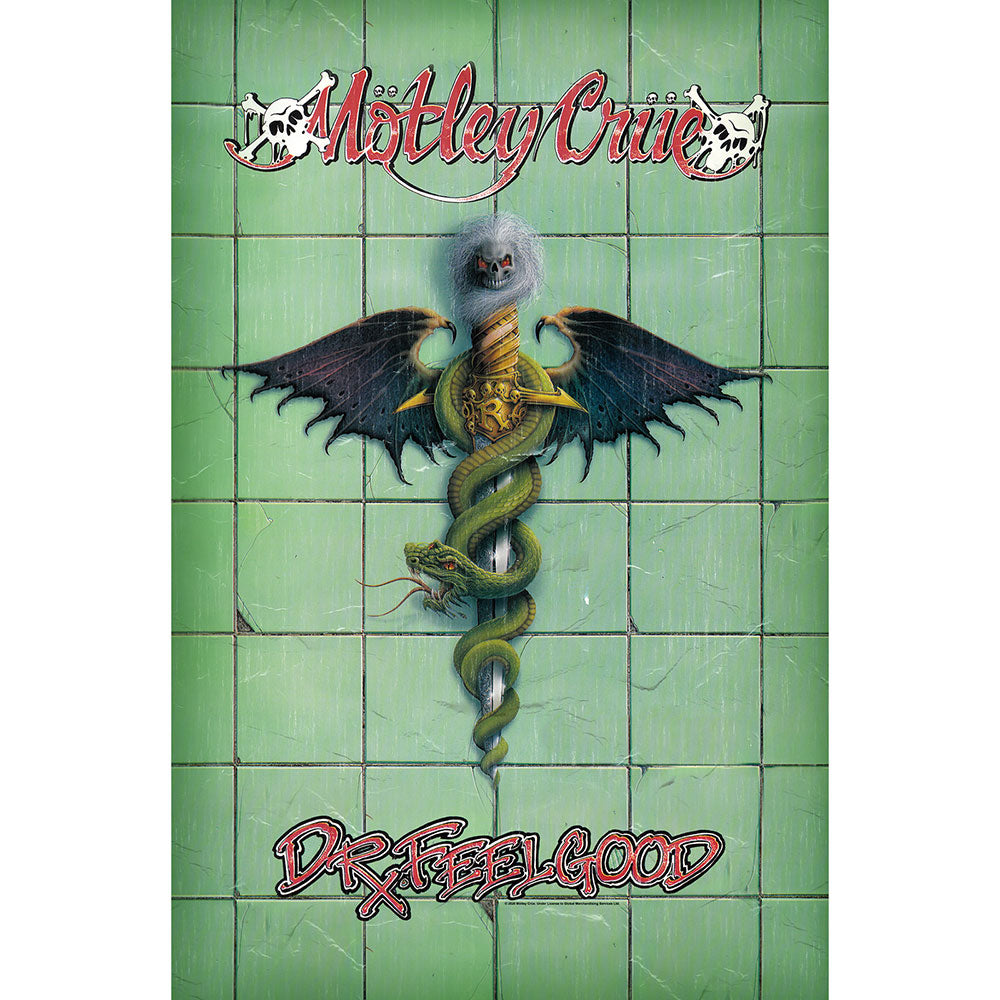 Motley Crue - Textile Poster: Doctor Feelgood - Art Posters