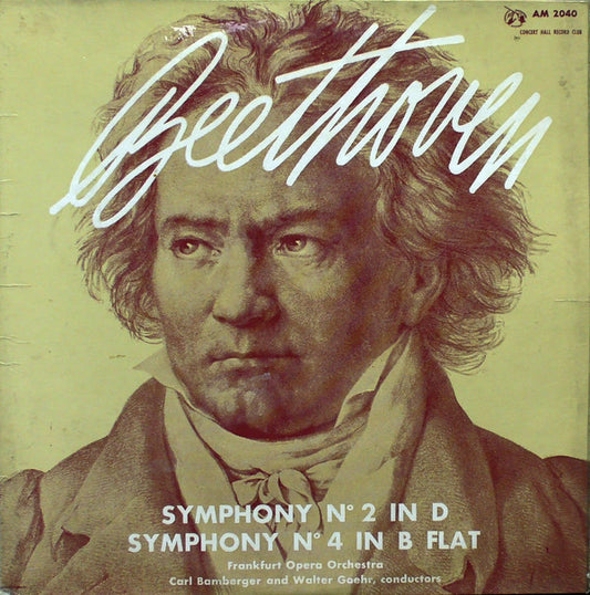 Ludwig van Beethoven - Symphony No.2 In D; Symphony No.4 In B Flat -