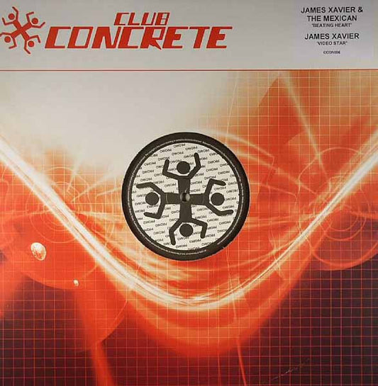 James Xavier & The M - Beating Heart / Video Star - Used Vinyl Record 1
