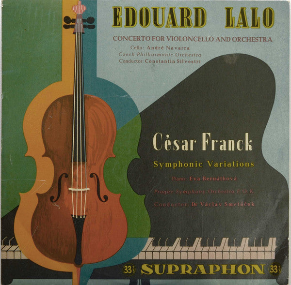 Edouard Lalo - Concerto For Violoncello And Orchestra / Symphonic Var