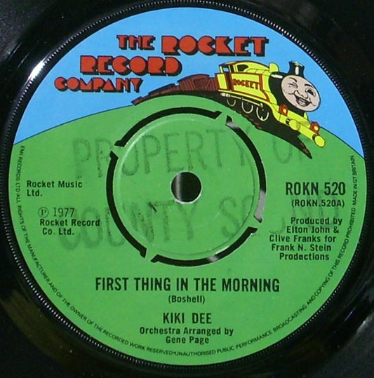 Kiki Dee - First Thing In The Morning - Used Vinyl Record 7"