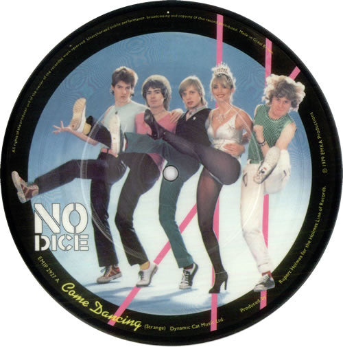 No Dice - Come Dancing - Used Vinyl Record 7"