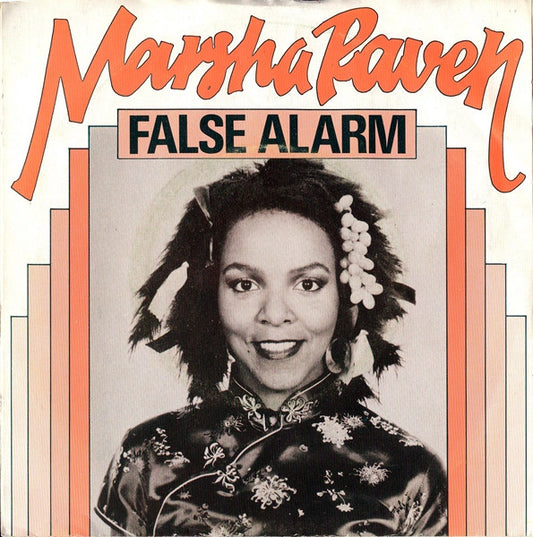 Marsha Raven - False Alarm - Used Vinyl Record 7"