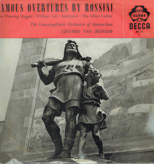 Gioacchino Rossini - Famous Overtures By Rossini - Used Vinyl Record