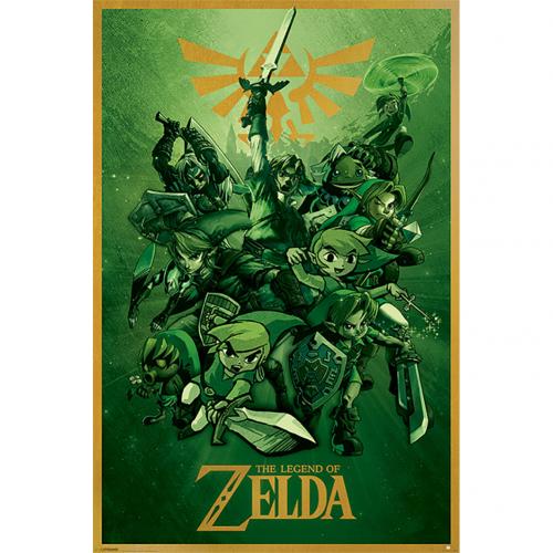 Legend Of Zelda - Poster Link 141 - Posters