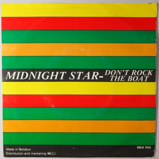 Midnight Star - Don't Rock The Boat - Used Vinyl Record 7"