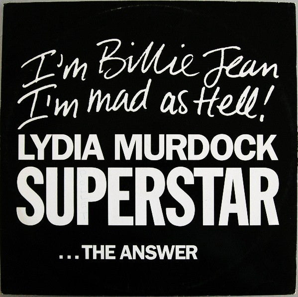 Lydia Murdock - Superstar - Used Vinyl Record 12"
