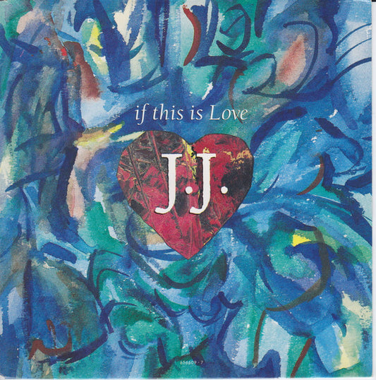 J.J. - If This Is Love - Used Vinyl Record 7"