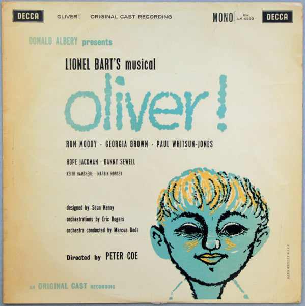 Lionel Bart - Oliver! - Used Vinyl Record
