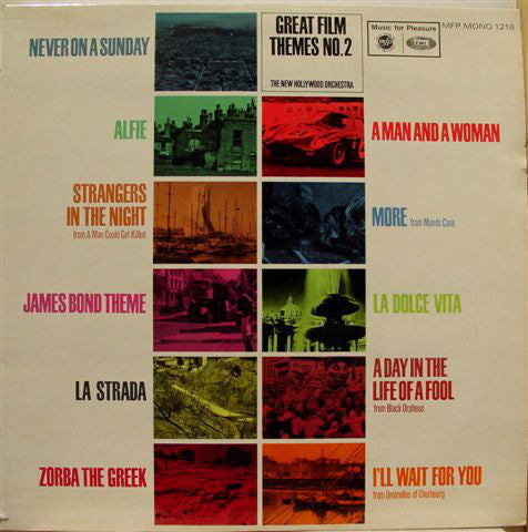 New Hollywood Orches - Great Film Themes No. 2 - Used Vinyl Record