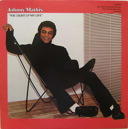 Johnny Mathis - You Light Up My Life - Used Vinyl Record