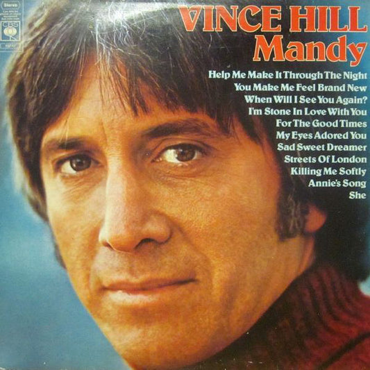 Vince Hill - Mandy - Used Vinyl Record
