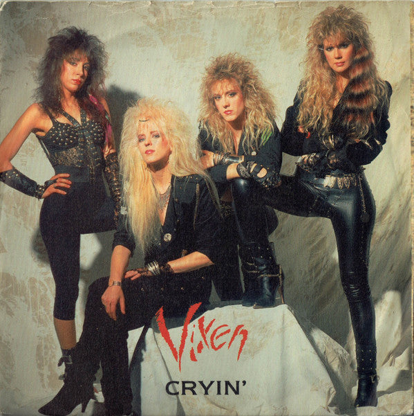 Vixen - Cryin' - Used Vinyl Record 7"