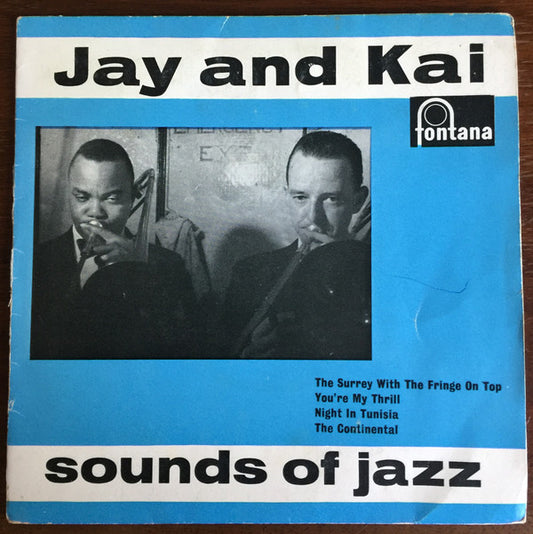 The J.J. Johnson And - Jay And Kai - Sounds Of Jazz - Used Vinyl Record