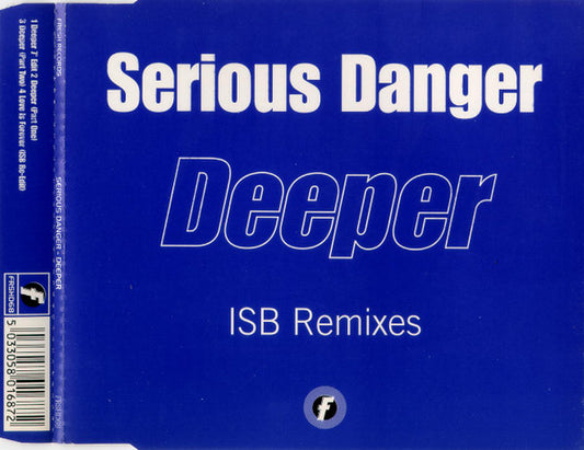 Serious Danger - Deeper (ISB Remixes) - Used CD