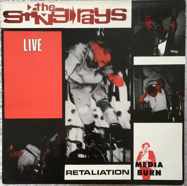 Sting-Rays - Live Retaliation - Used Vinyl Record