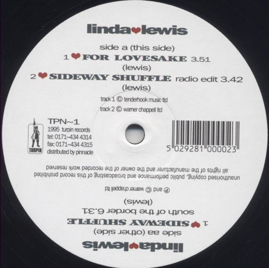 Linda Lewis - For Lovesake / Sideway Shuffle - Used Vinyl Record 12"