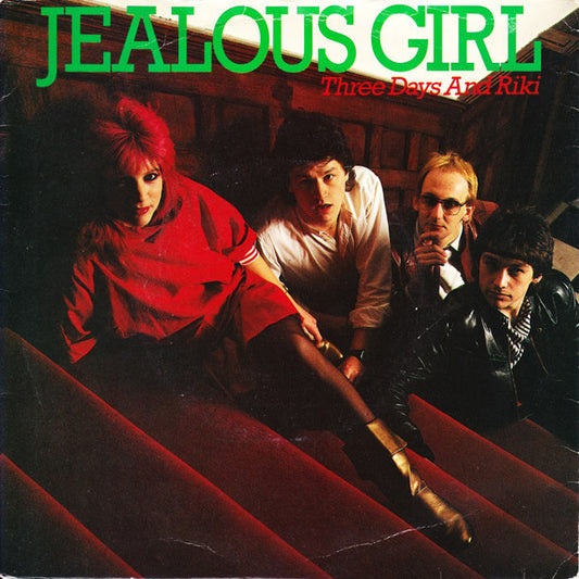 Jealous Girl - Three Days And Riki - Used Vinyl Record 7"