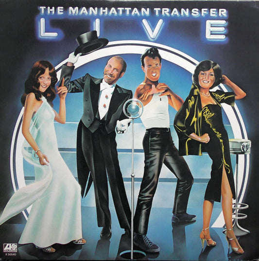 The Manhattan Transf - Live - Used Vinyl Record