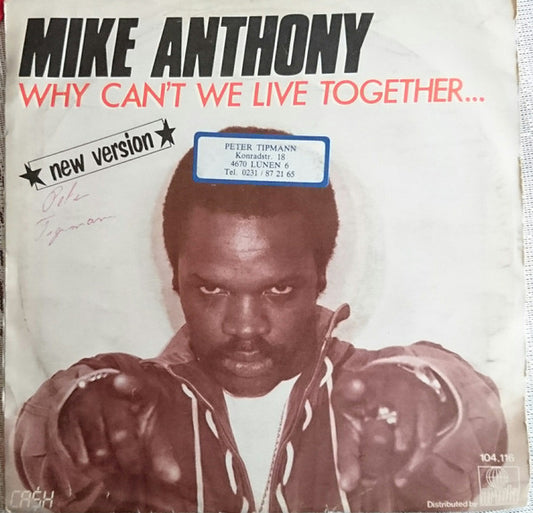 Mike Anthony - Why Can't We Live Together... ★New Version★ - Used V