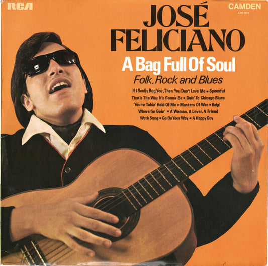 José Feliciano - A Bag Full Of Soul - Used Vinyl Record