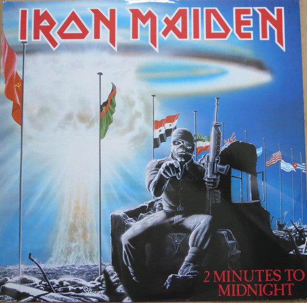 Iron Maiden - 2 Minutes To Midnight - Used Vinyl Record 12"