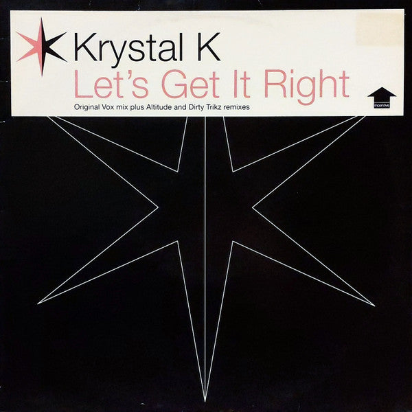 Krystal K - Let's Get It Right - Used Vinyl Record 12"