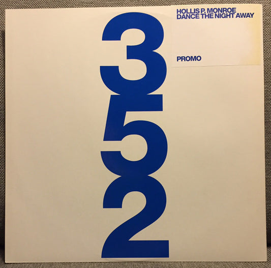 Hollis P. Monroe - Dance The Night Away - Used Vinyl Record 12"