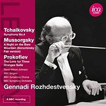 Gennadi Rozhdestvens - Symphony No.4 / A Night On The Bare Mountain (Sor