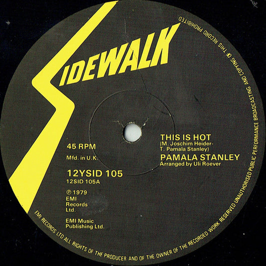 Pamala Stanley - This Is Hot - Used Vinyl Record 12"