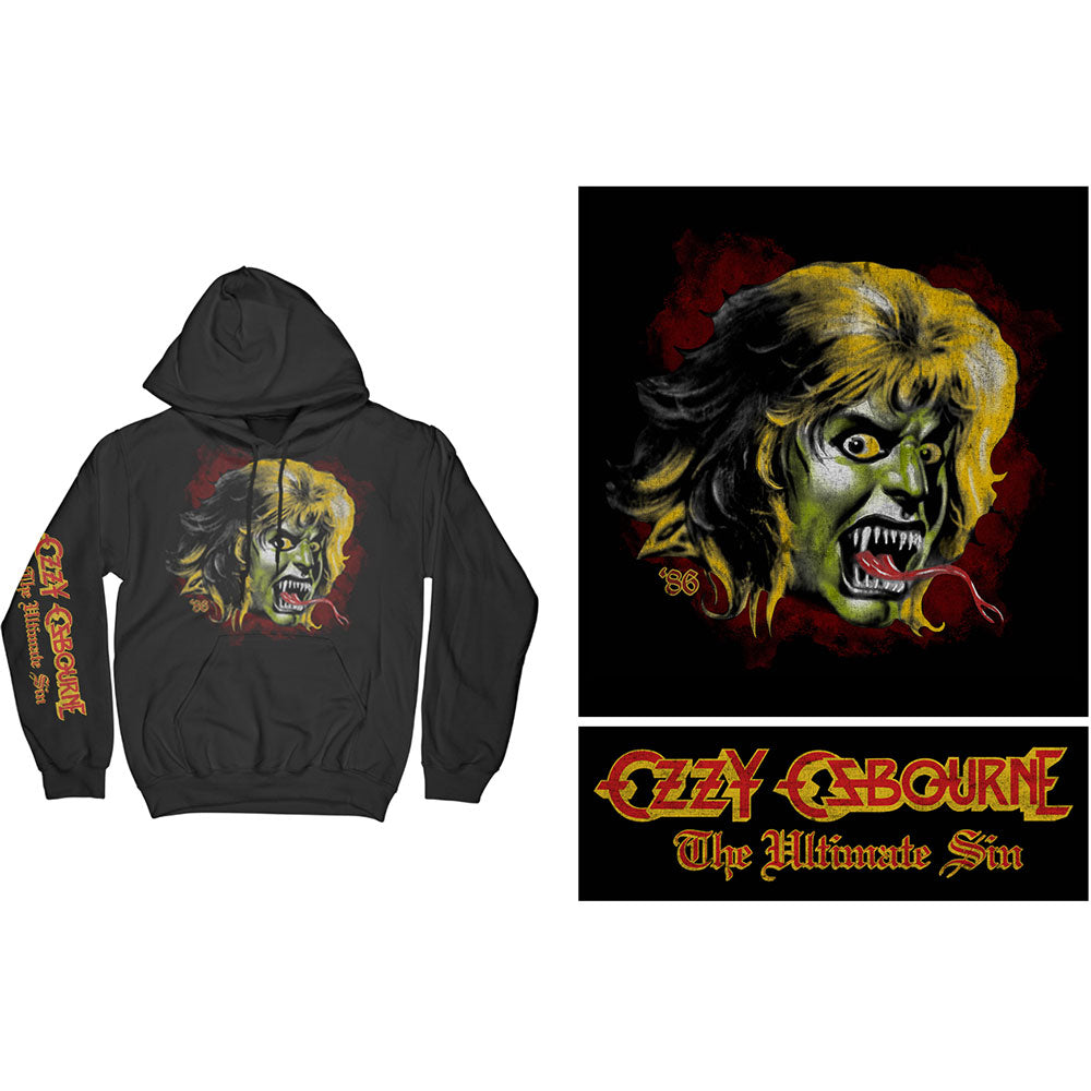 Ozzy Osbourne - hoodies - Unisex - Long Sleeves - Medium