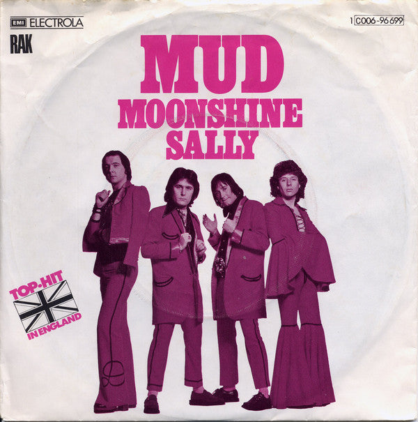 Mud - Moonshine Sally - Used Vinyl Record 7"