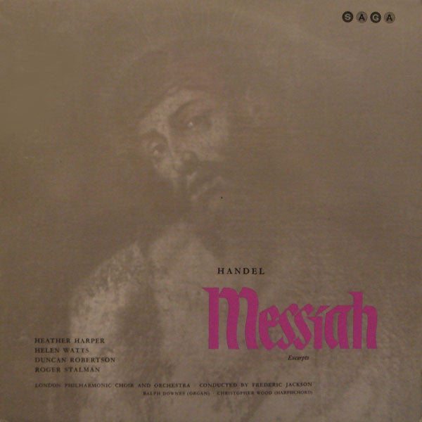 Handel - Messiah Excerpts - Used Vinyl Record