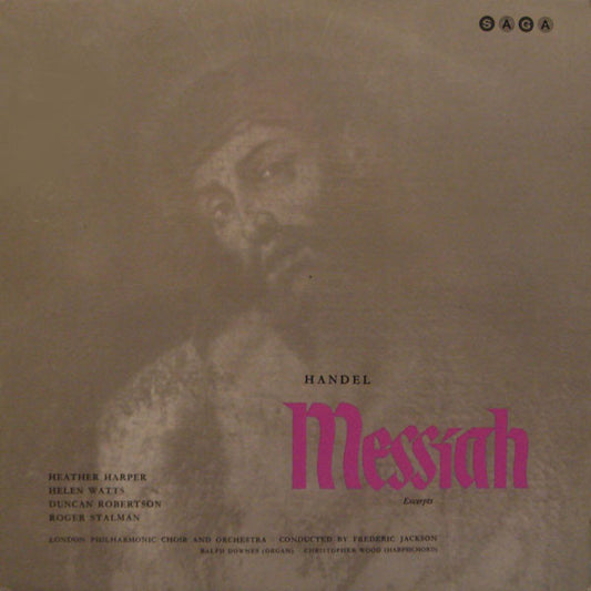 Handel - Messiah Excerpts - Used Vinyl Record