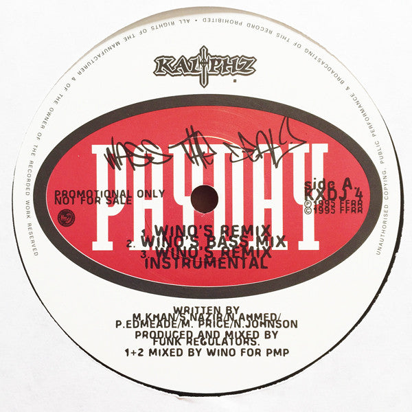 Kaliphz - Wass The Deal? - Used Vinyl Record 12"