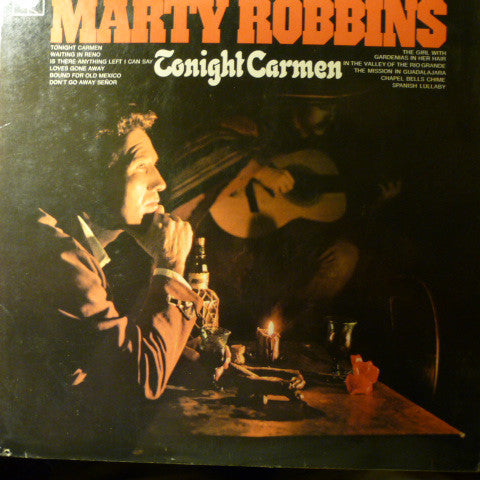 Marty Robbins - Tonight Carmen - Used Vinyl Record