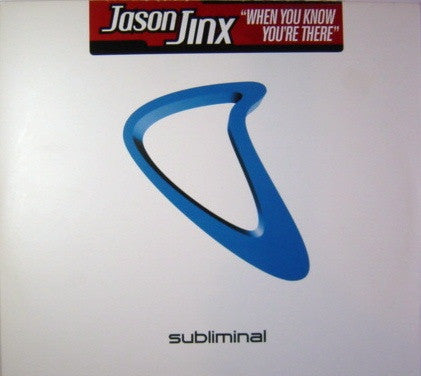 Jason Jinx - When You Know You're There - Used Vinyl Record 12"