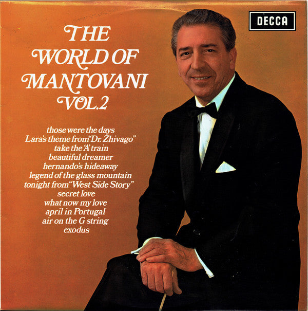 Mantovani And His Or - The World Of Mantovani Vol.2 - Used Vinyl Reco