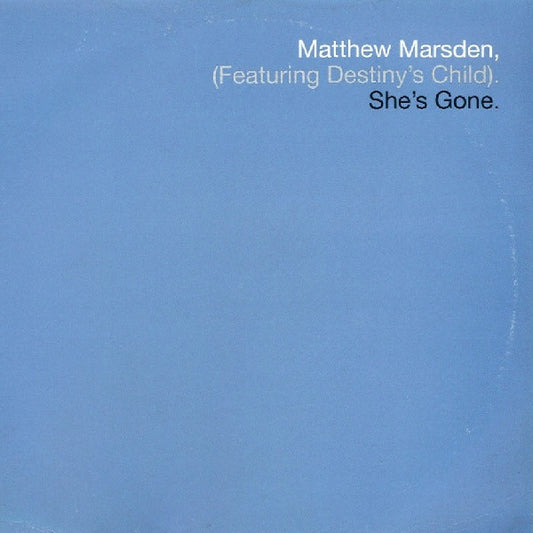 Matthew Marsden - She's Gone - Used Vinyl Record 12"