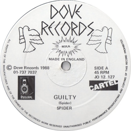 Spider - Guilty - Used Vinyl Record 12"