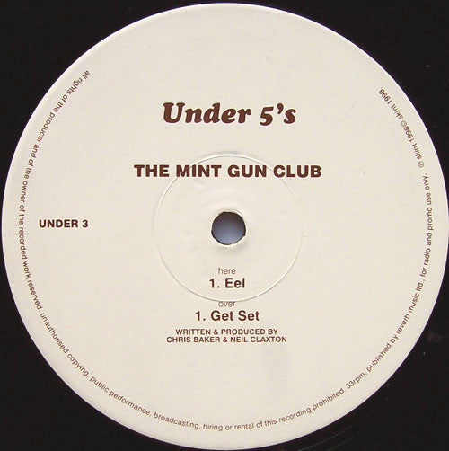 The Mint Gun Club - Eel - Used Vinyl Record 12"