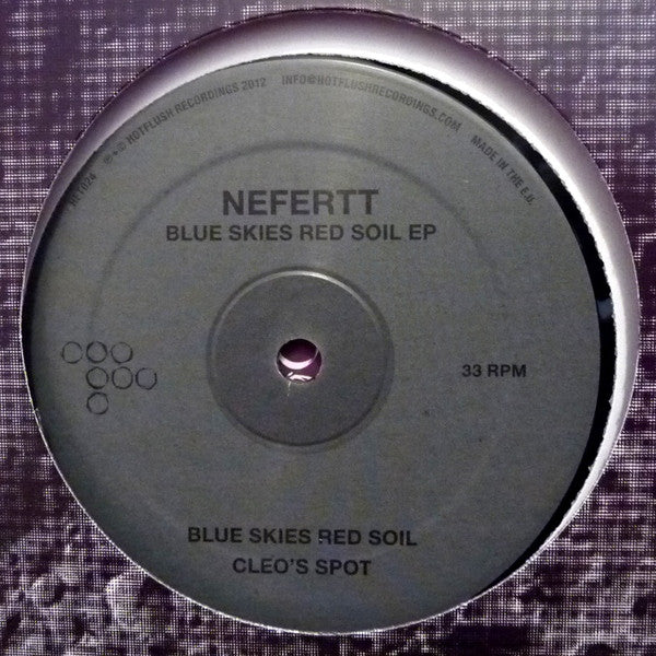 NeferTT - Blue Skies Red Soil EP - Used Vinyl Record 12"
