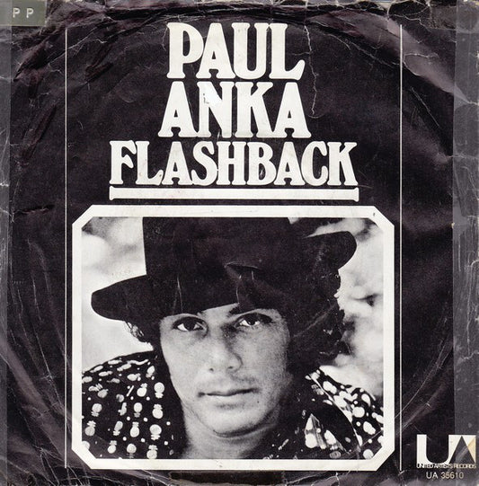 Paul Anka - Flashback - Used Vinyl Record 7"