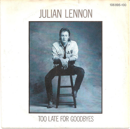 Julian Lennon - Too Late For Goodbyes - Used Vinyl Record 7"
