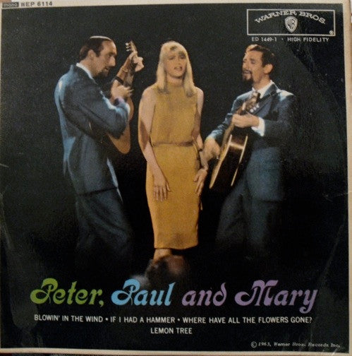 Peter - Peter, Paul And Mary - Used Vinyl Record 7"