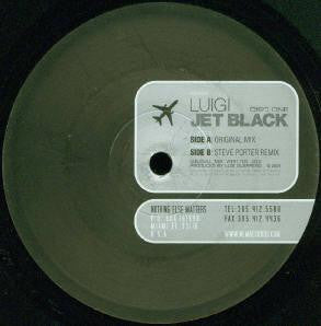 Luigi - Jet Black - Used Vinyl Record 12"