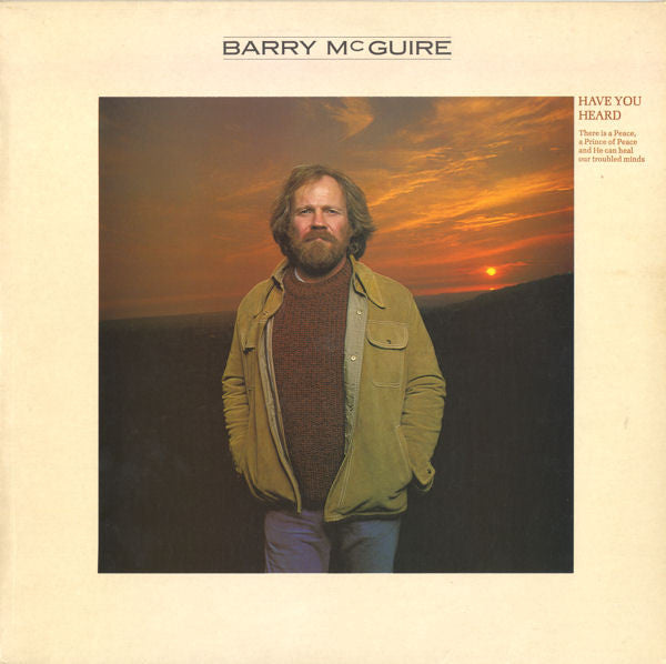 Barry McGuire - Have You Heard - Used Vinyl Record