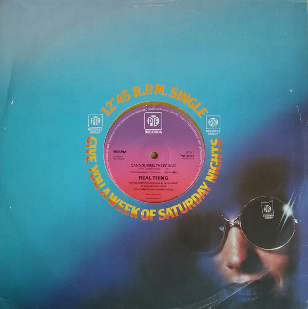 Real Thing - Can You Feel The Force? - Used Vinyl Record 12"