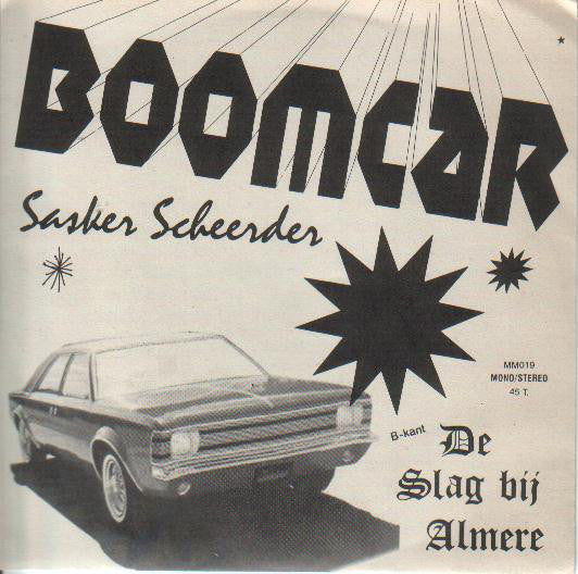 Sasker Scheerder - Boomcar - Used Vinyl Record 7"